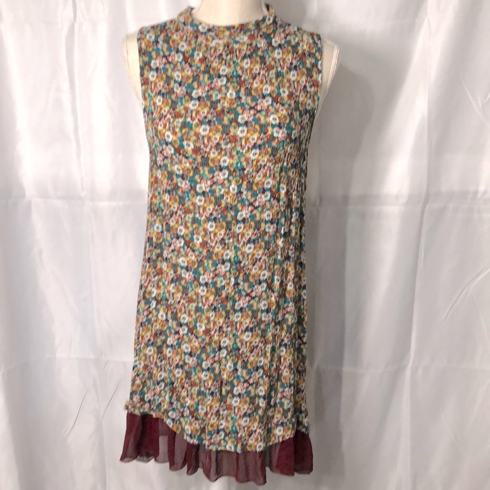 Living doll multi colored summer dress